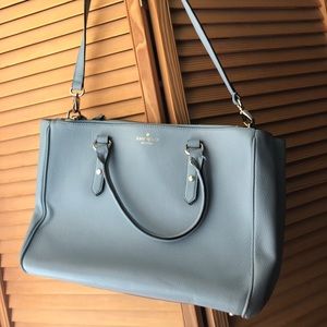 Kate Spade Large Light Blue Crossbody